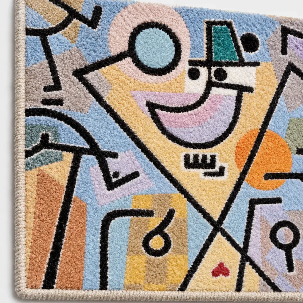 Close view of the Ulva Wall Hanging showing its texture and detail