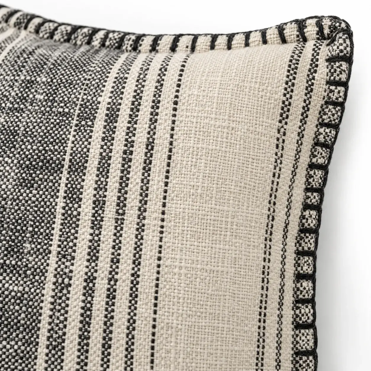 Close view of the Valour Cushion Cover showing its texture and detail