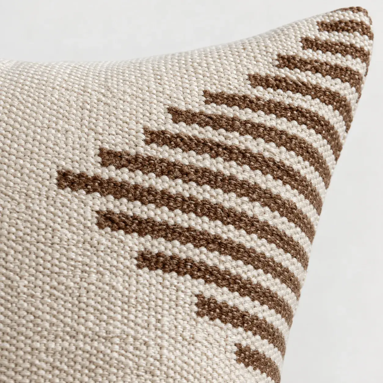 Close view of the Vera Cushion Cover showing its texture and detail