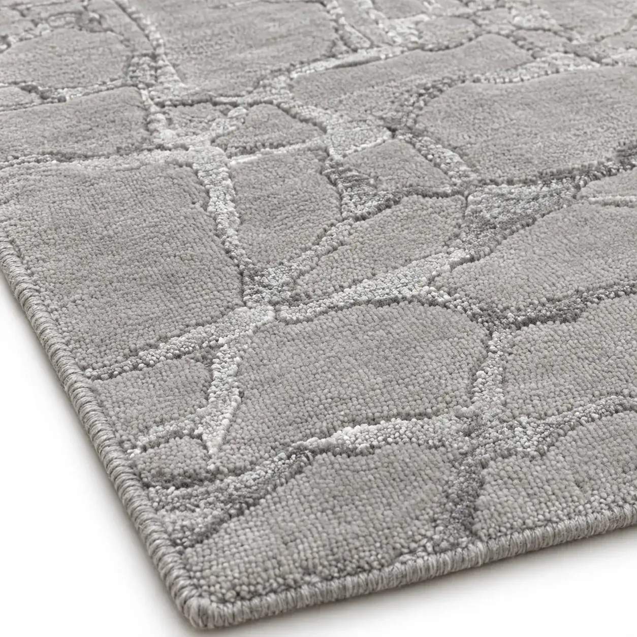 Close view of the Wilder Rug showing its texture and detail