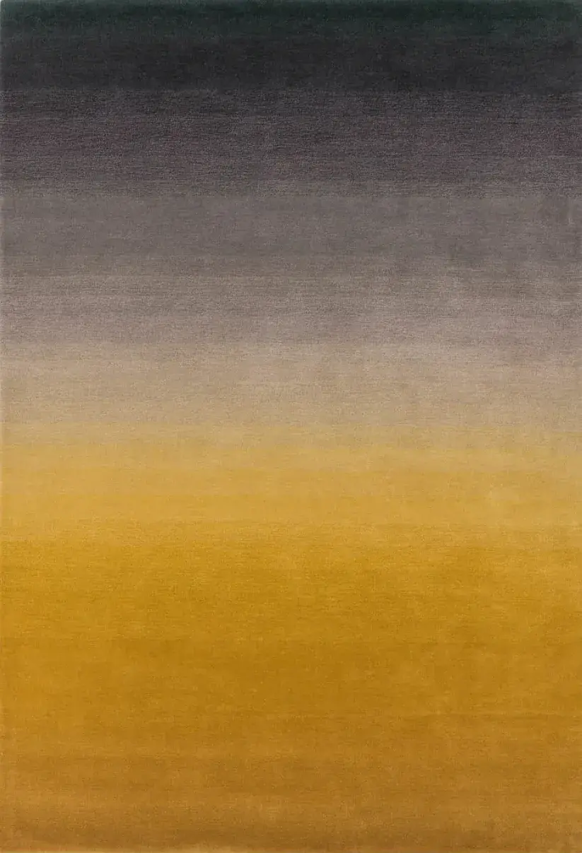 Willa Rug, hand-tufted soft ombre rug, full view