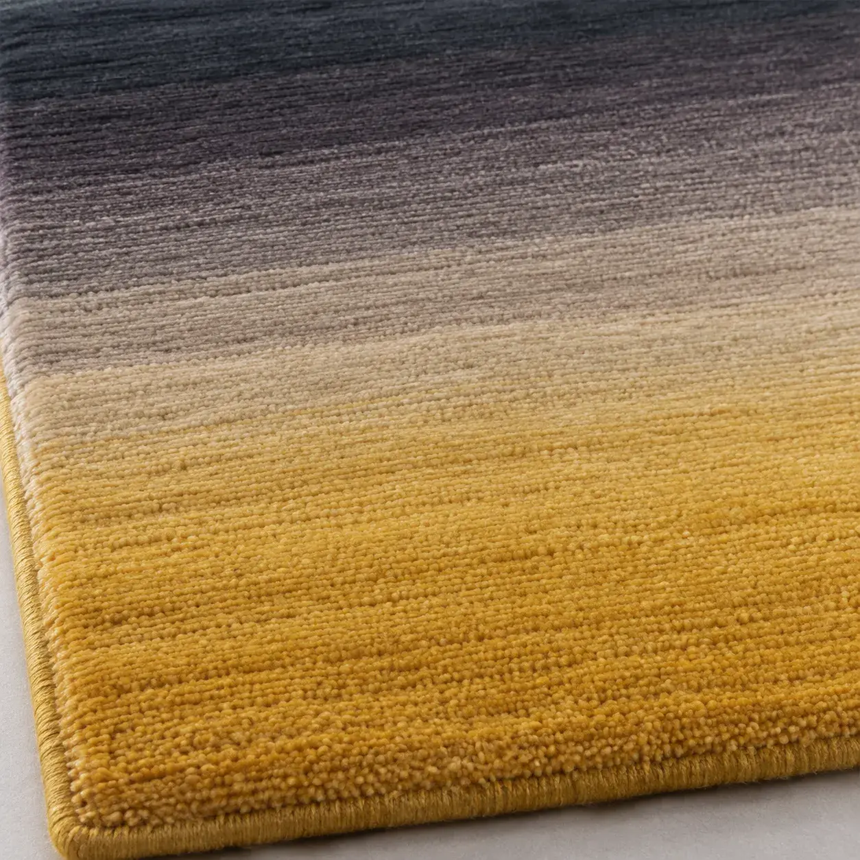 Close view of the Willa Rug showing its texture and detail