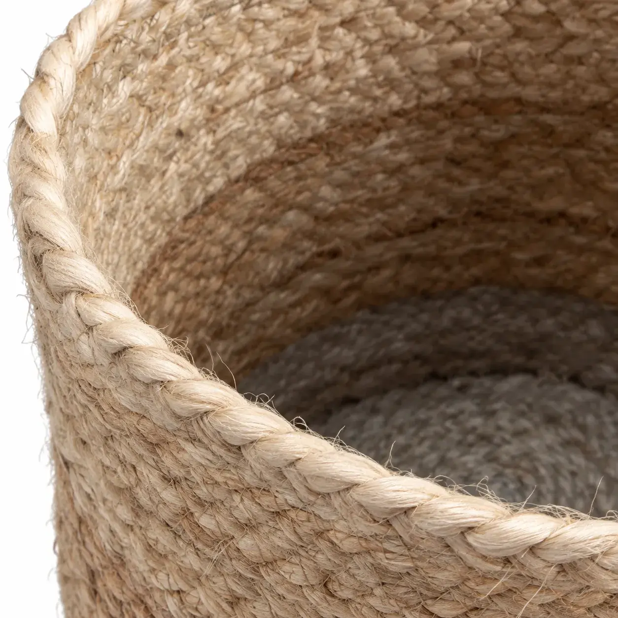 Close view of the Wynn Basket showing its texture and detail