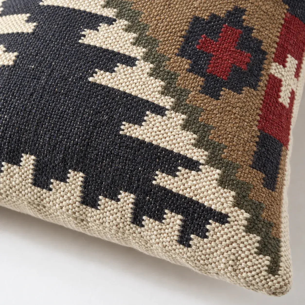 Close view of the Zelda Cushion Cover showing its texture and detail