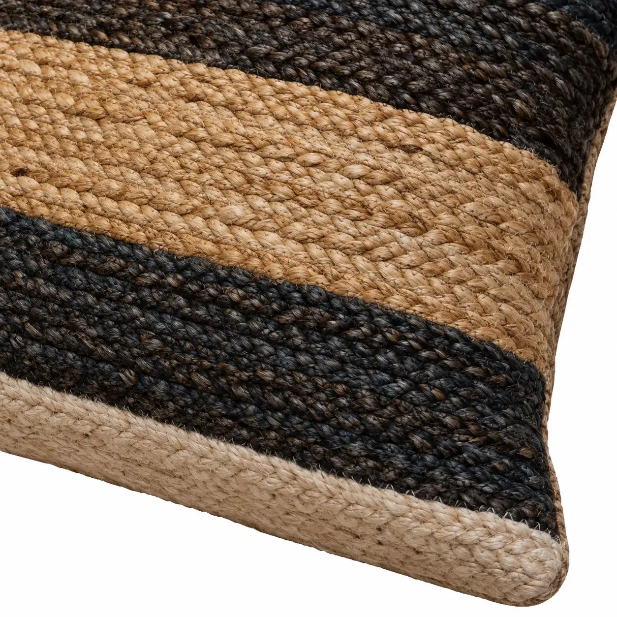 Close view of the Zeno Cushion Cover showing its texture and detail
