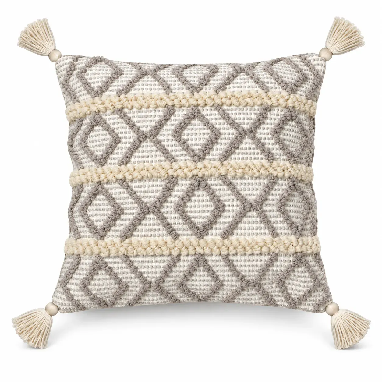 Chidi Cushion Cover, square cushion cover, full view
