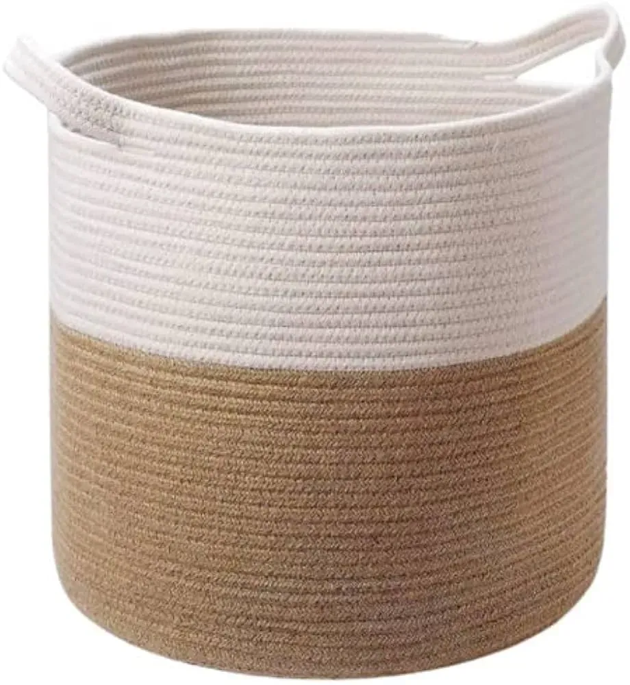 Dune Basket, open storage basket, full view