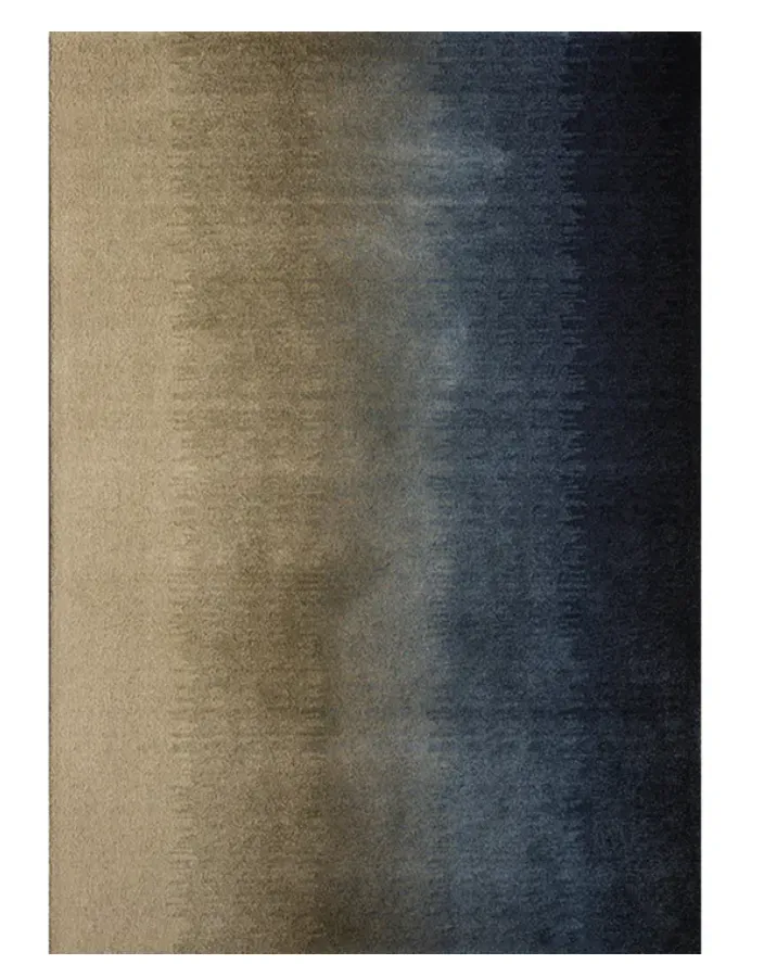 Elara Rug, hand-tufted soft ombre rug, full view