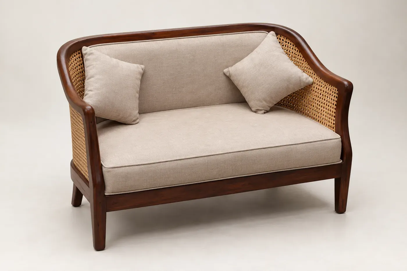 Elodie Loveseat, two-seat loveseat, full view