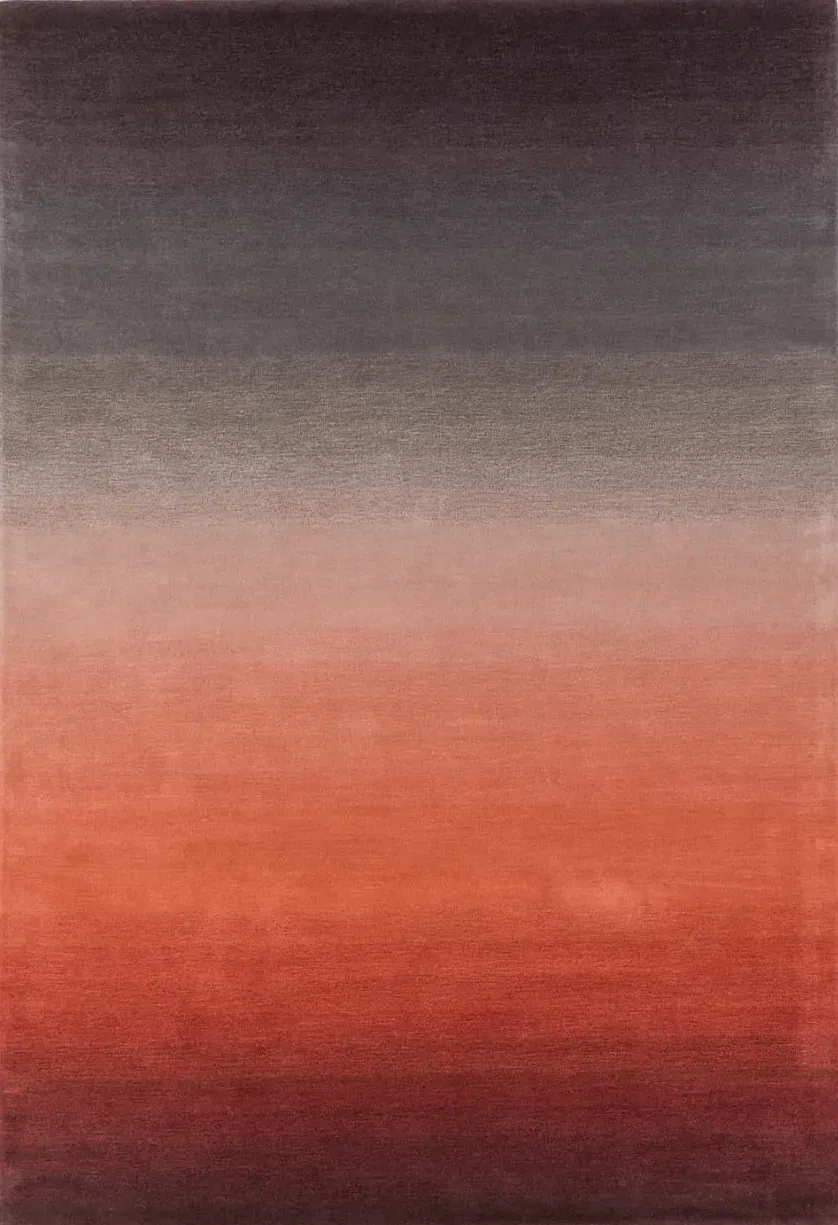 Fulmar Rug, hand-tufted soft ombre rug, full view