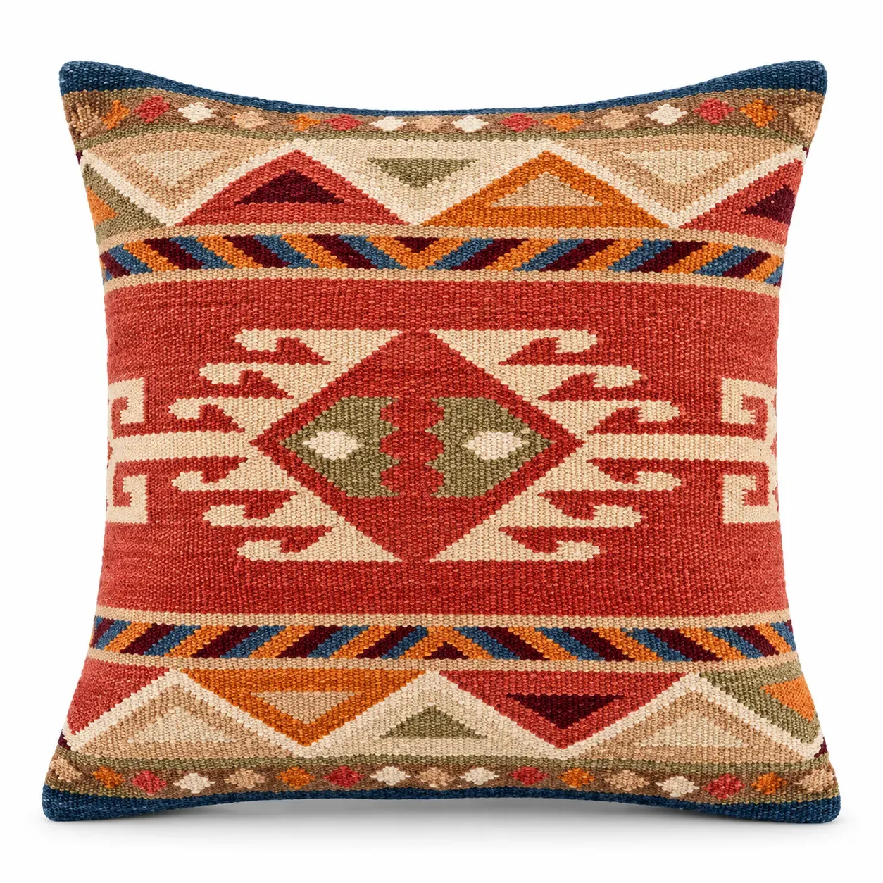 Houndstooth Cushion Cover, square cushion cover, full view