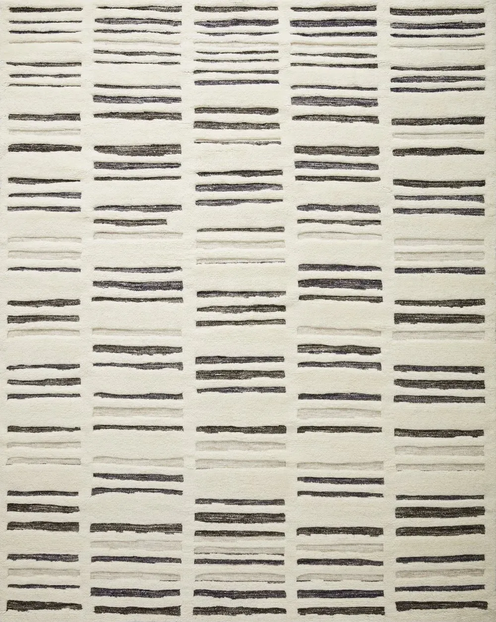 Imara Rug, hand-knotted patterned rug, full view
