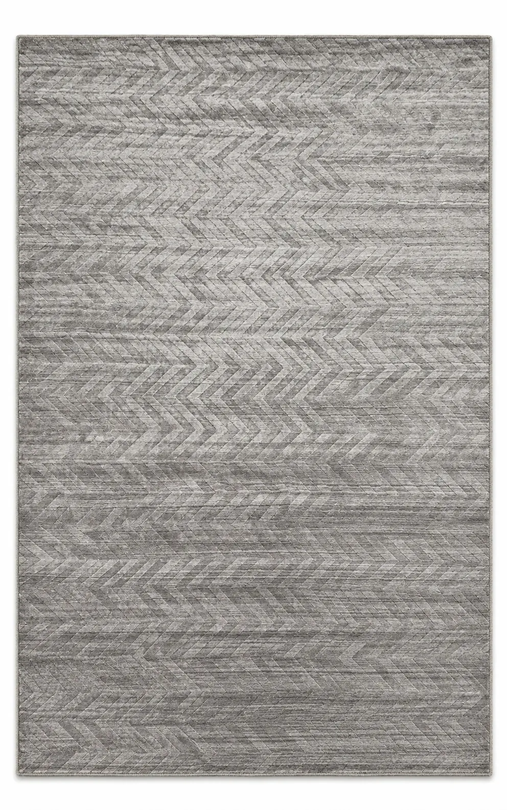 Kasimir Rug, handloom stencil-pattern rug, full view