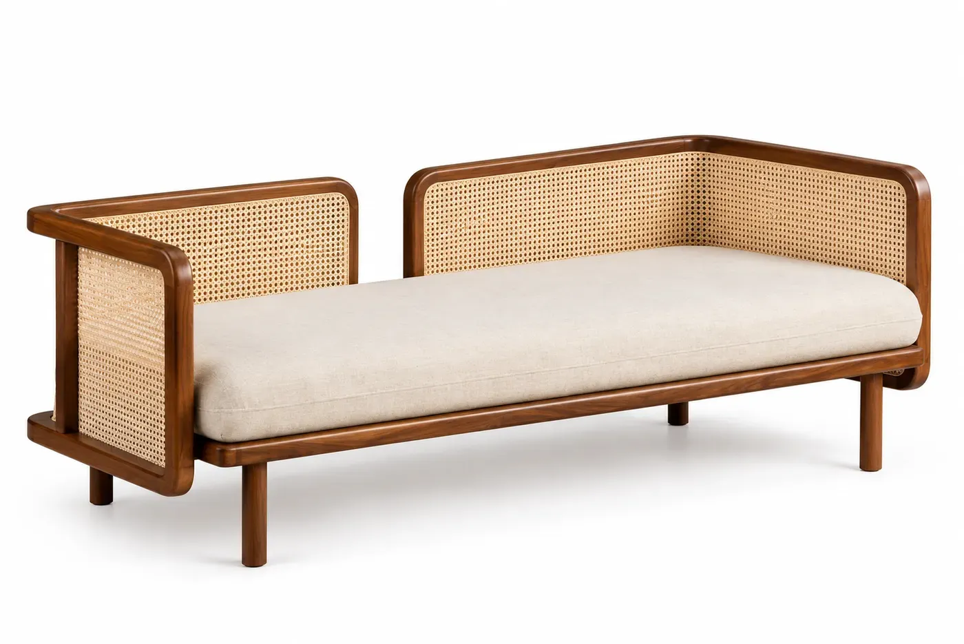 Linnea Daybed, day bed with low frame, full view