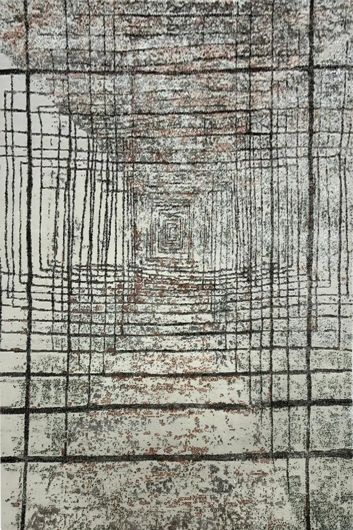 Mirabel Rug, hand-knotted patterned rug, full view
