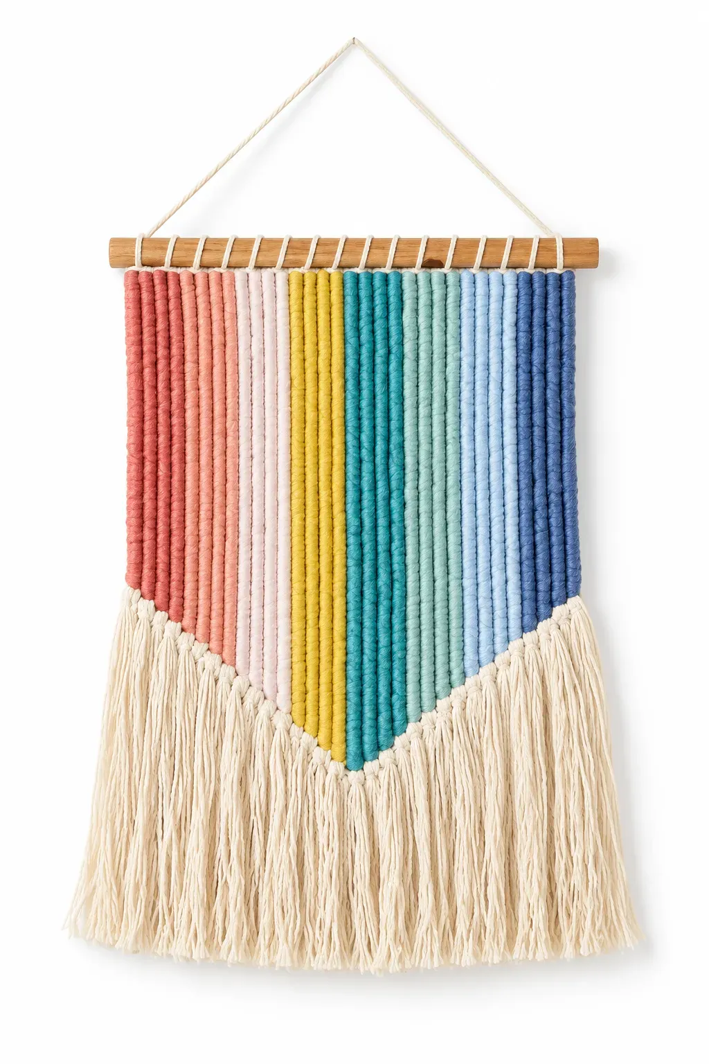 Verity Wall Hanging, hand-finished wall hanging, full view