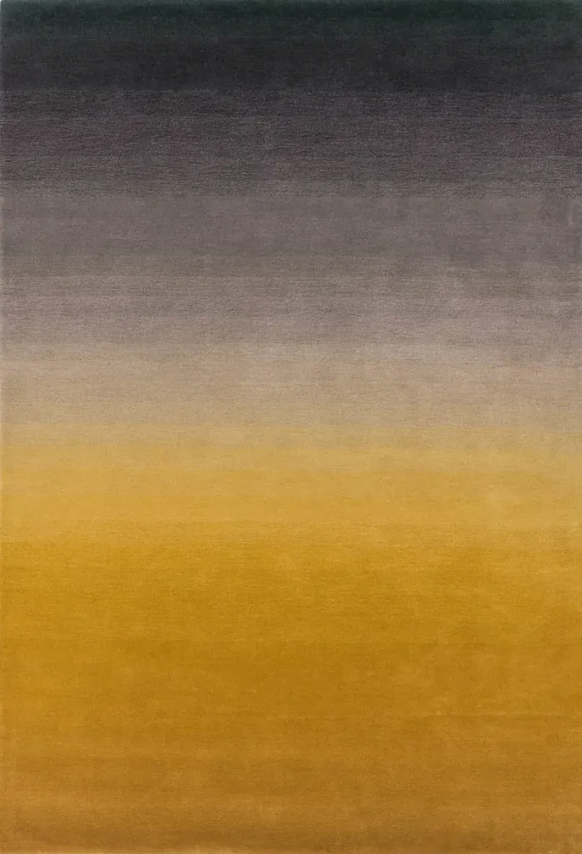 Willa Rug, hand-tufted soft ombre rug, full view