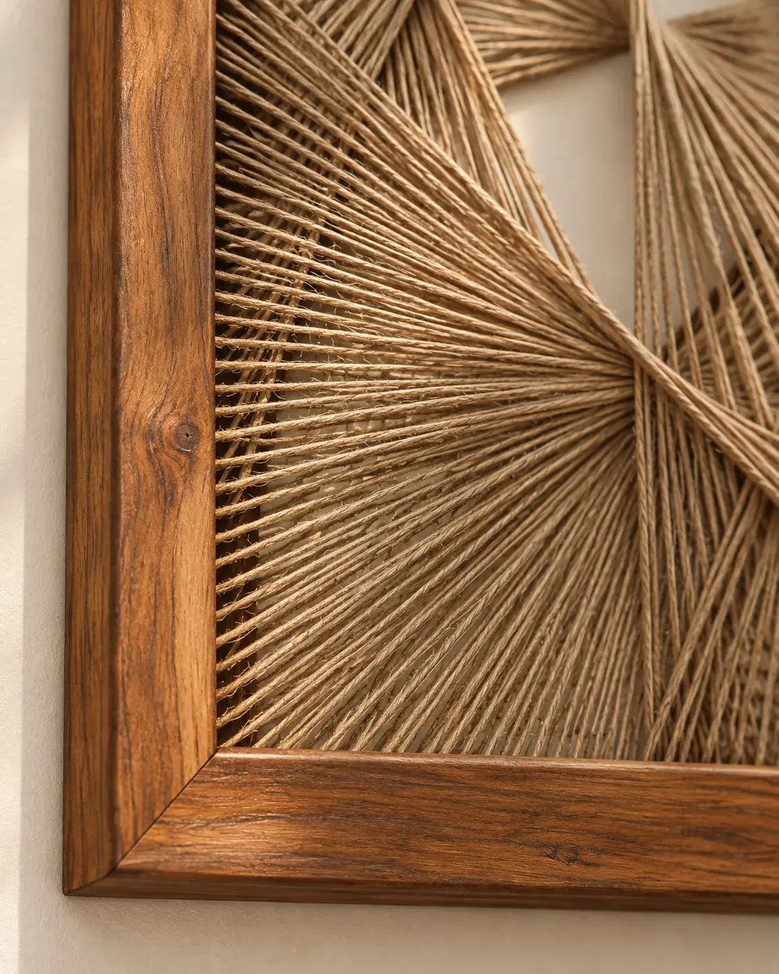 Close view of the Arden Wall Hanging showing its texture and detail