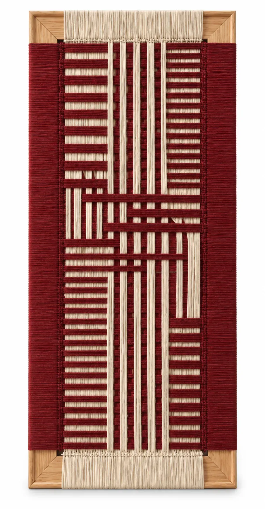 Brampton Wall Hanging, hand-finished wall hanging, full view