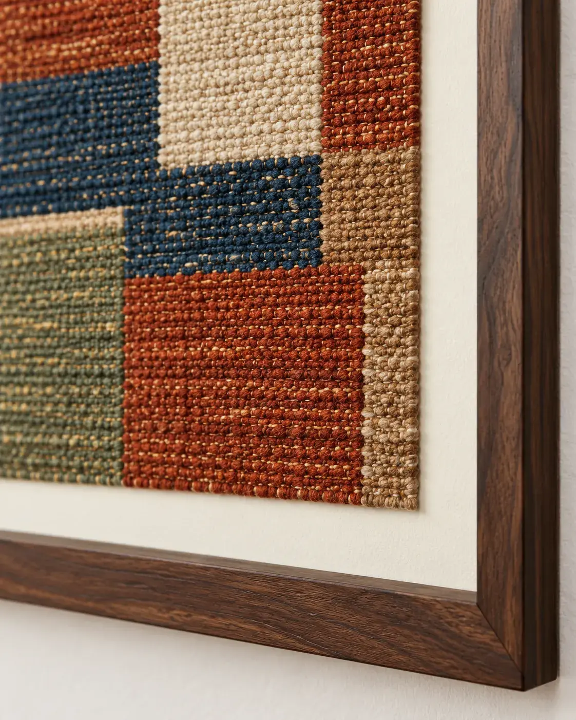 Close view of the Davin Wall Hanging showing its texture and detail