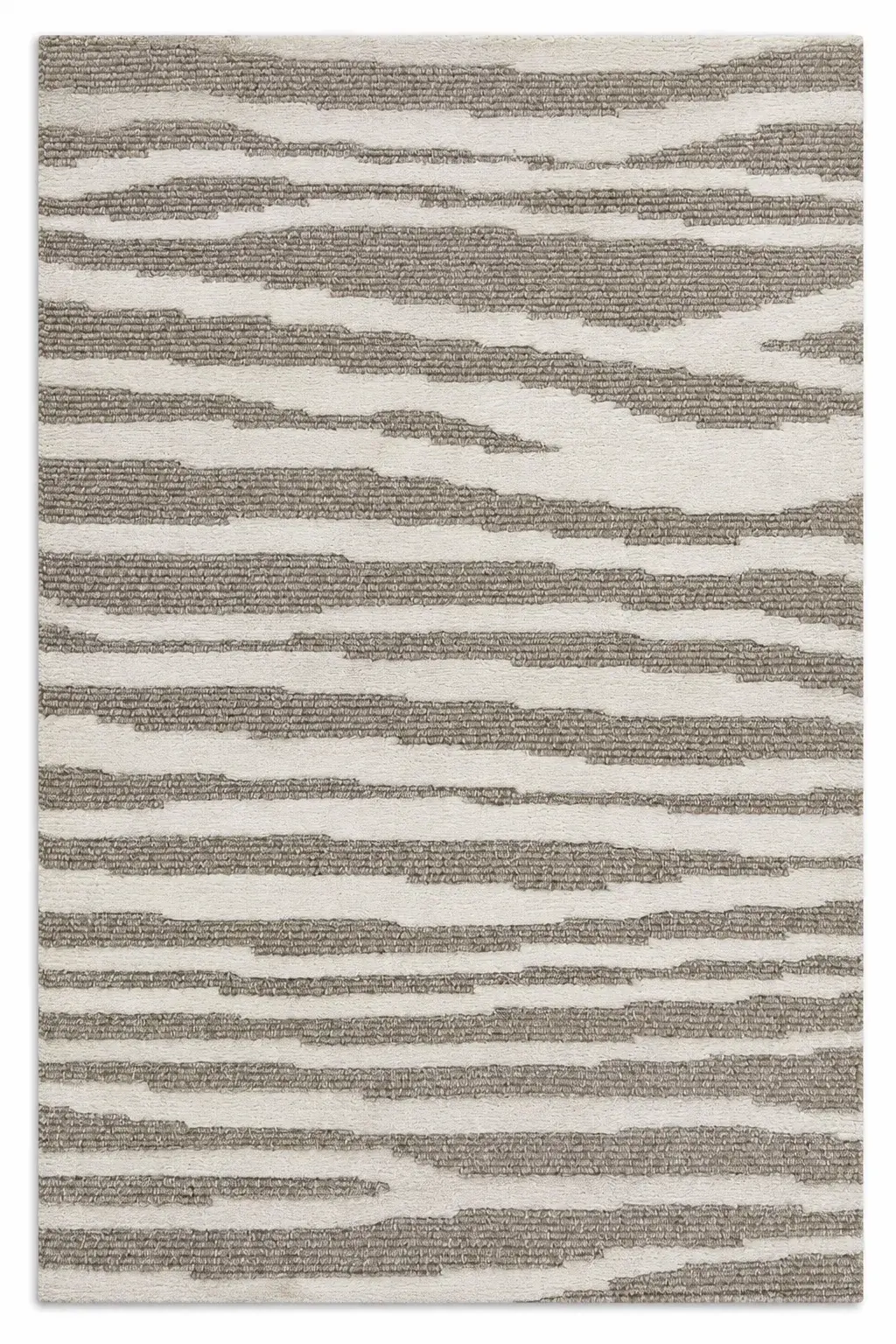 Draycott Rug, hand-knotted patterned rug, full view