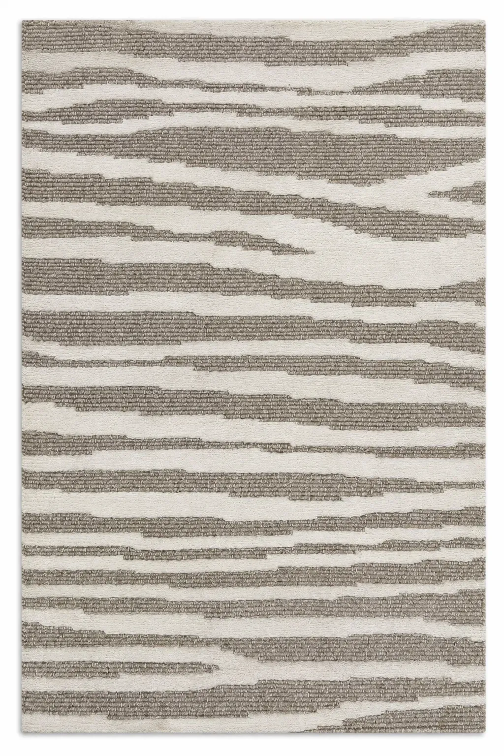 Draycott Rug, hand-knotted patterned rug, full view