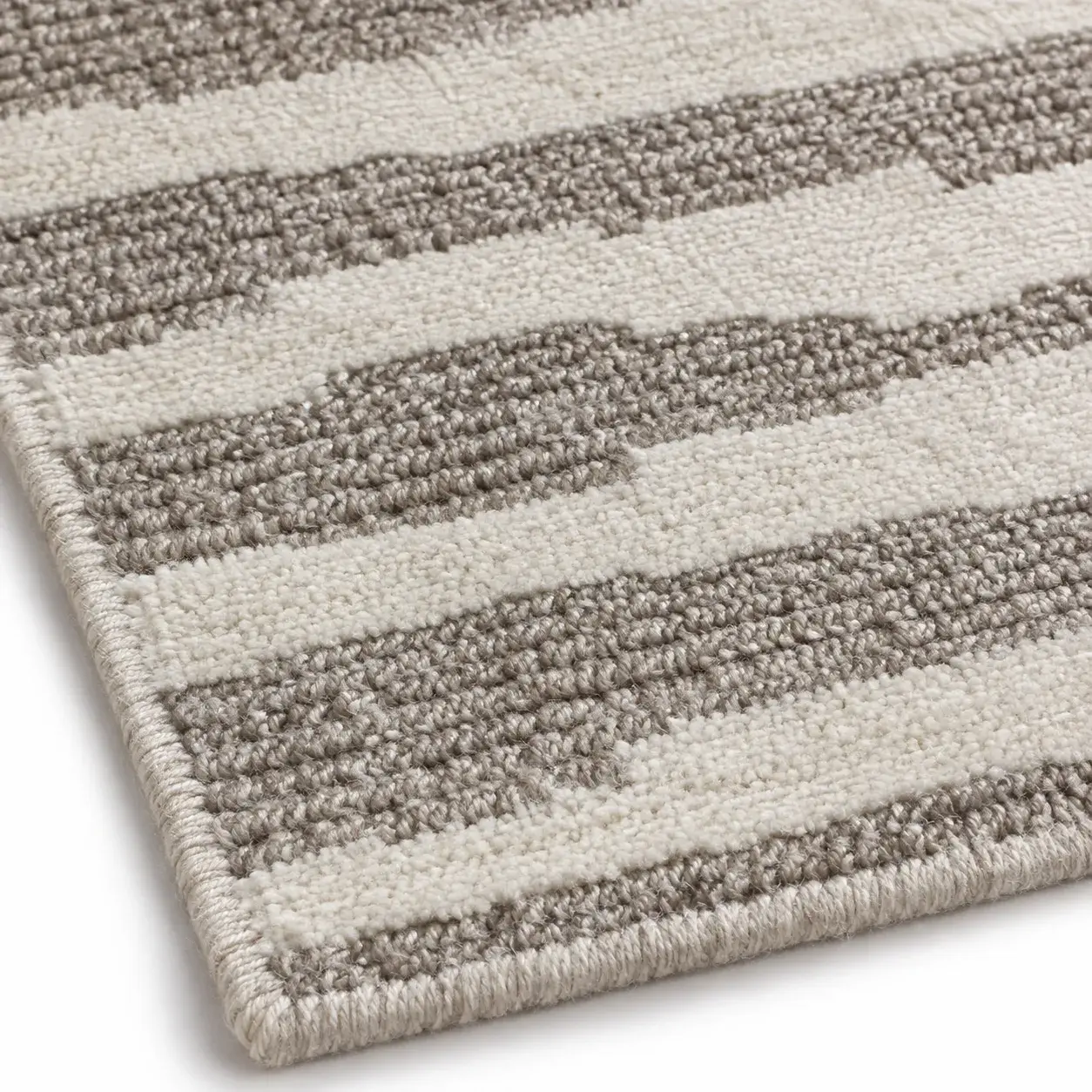 Close view of the Draycott Rug showing its texture and detail