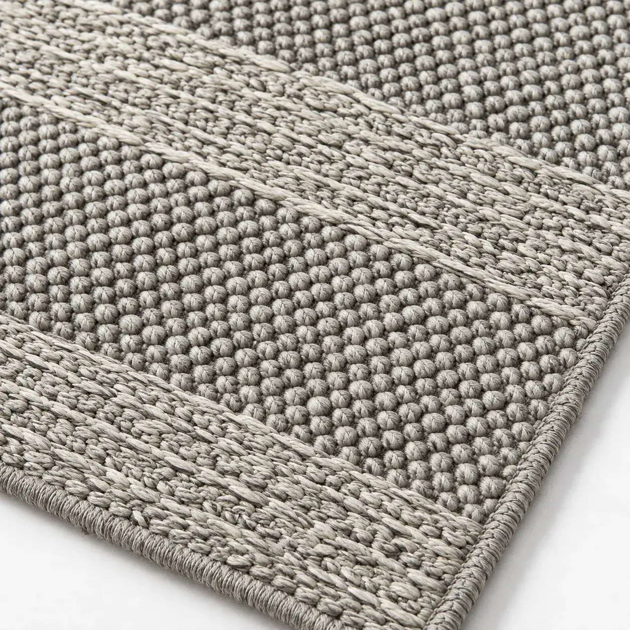 Close view of the Ilsa Rug showing its texture and detail