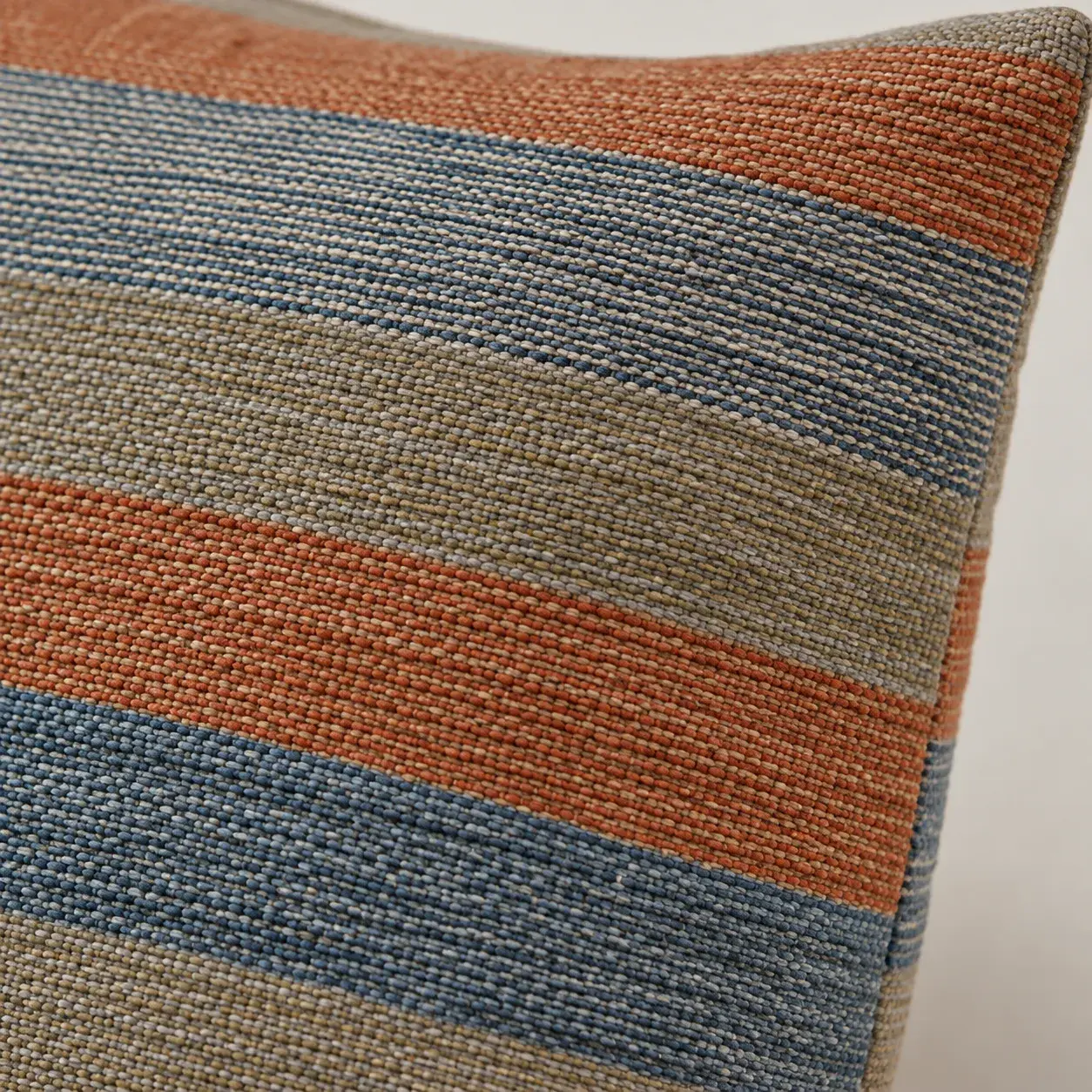 Close view of the Ines Cushion Cover showing its texture and detail