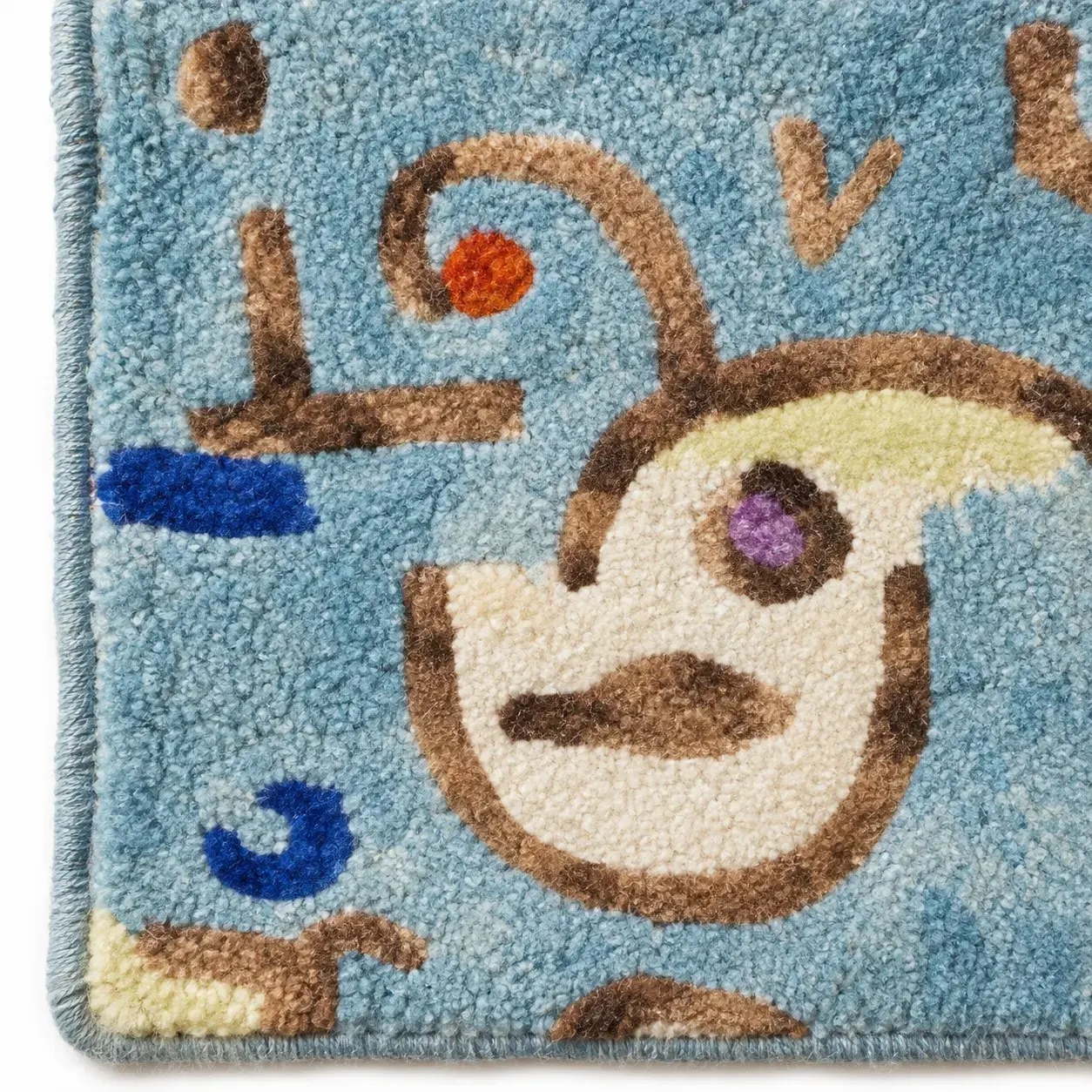 Close view of the Renata Wall Hanging showing its texture and detail