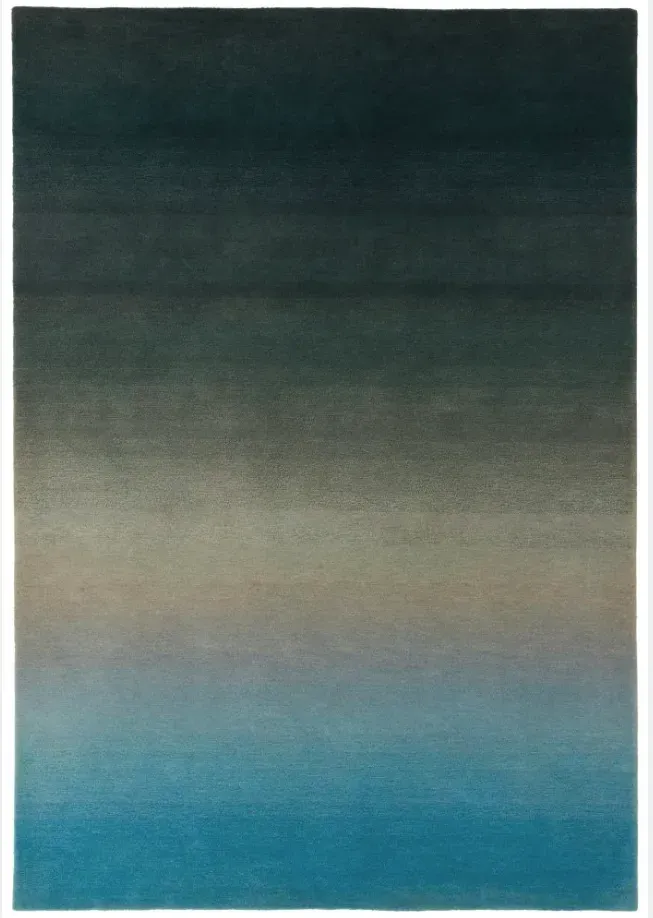 Rushes Rug, hand-tufted soft ombre rug, full view