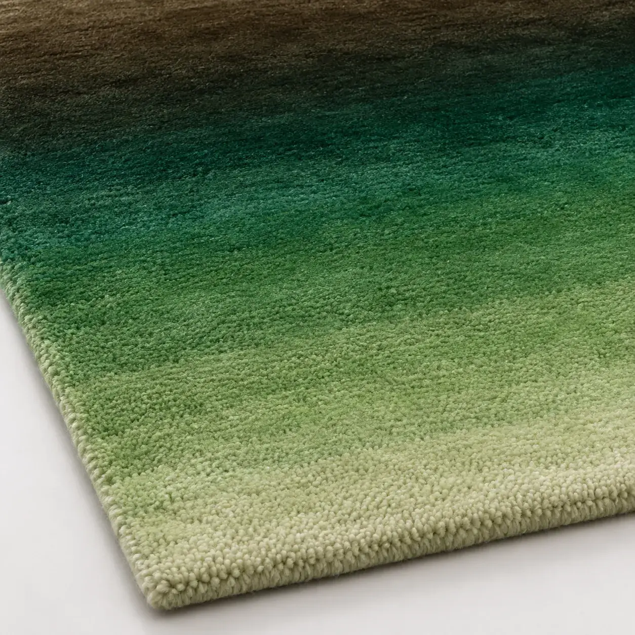 Close view of the Stanton Rug showing its texture and detail