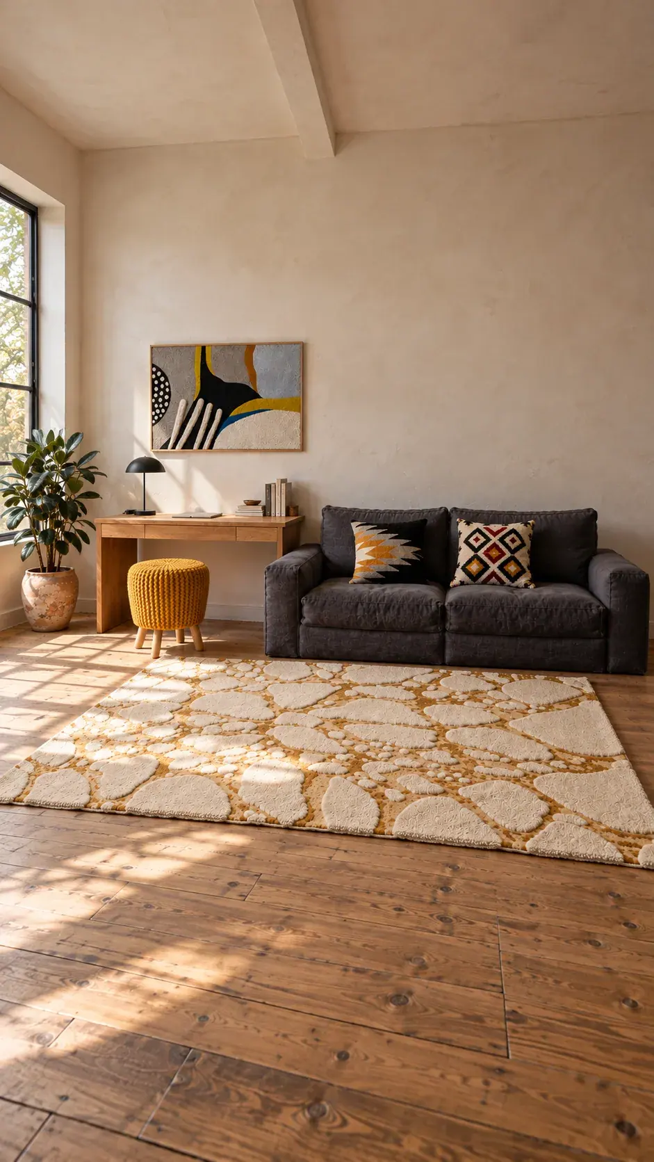 Honey edit: Honey On Cream, a digitally styled room scene
