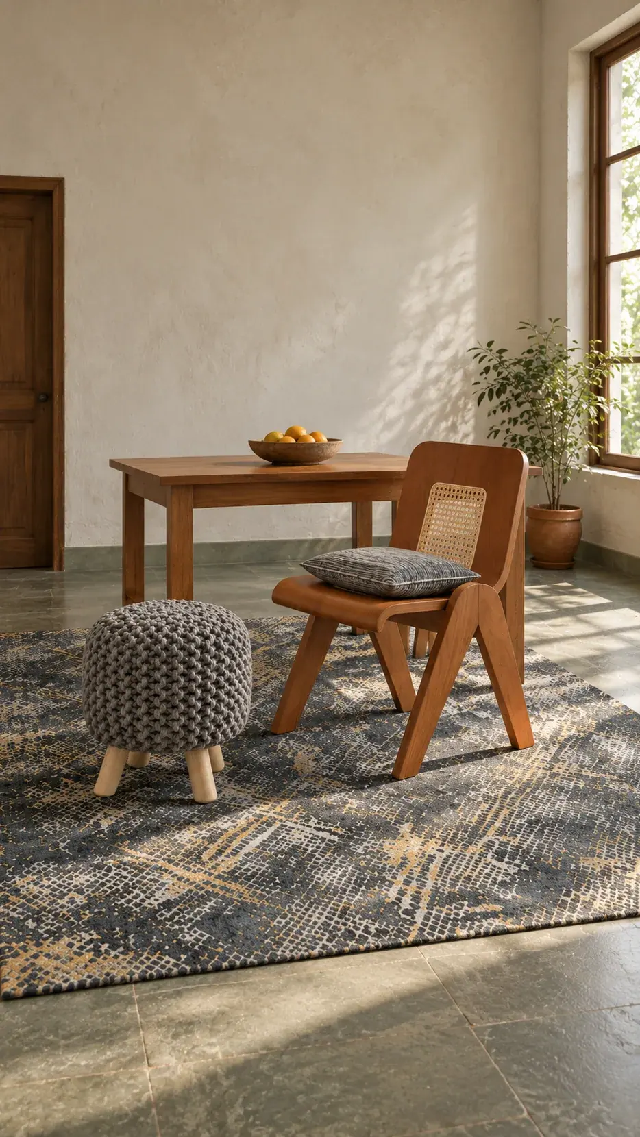 Mesa edit: Table By The Window, a digitally styled room scene