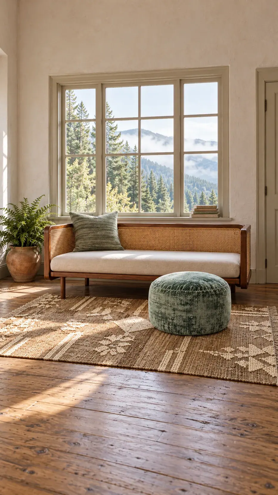 The Hollow edit: Window Seat, Pine View, a digitally styled room scene