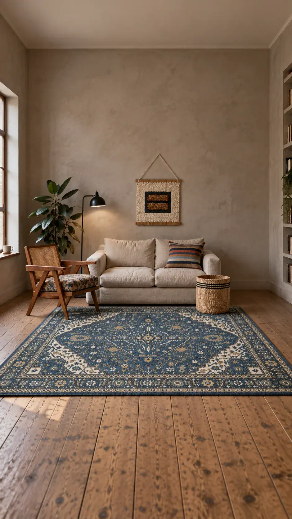 The Study edit: The Quiet Study, a digitally styled room scene